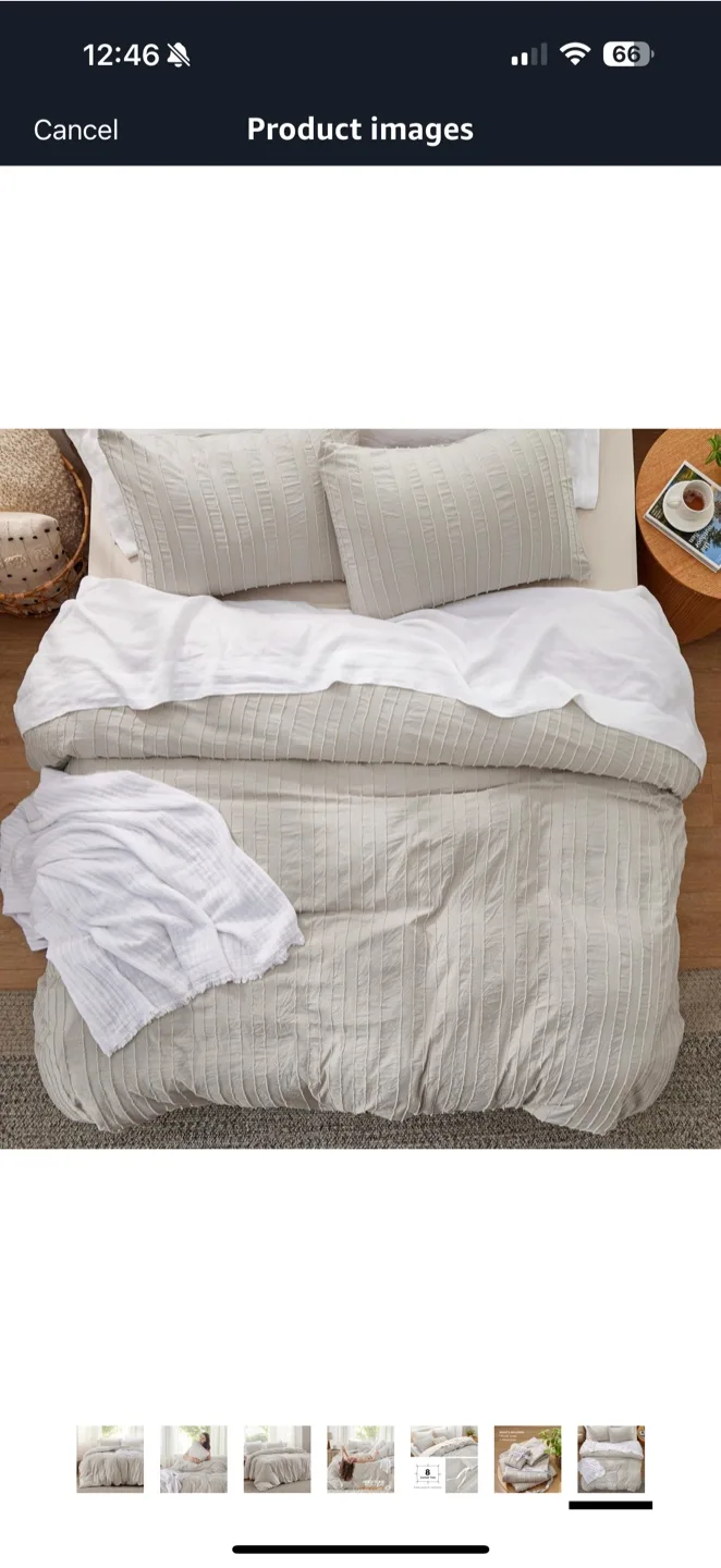 Textured Comforter Set, brand new image indicator(7)