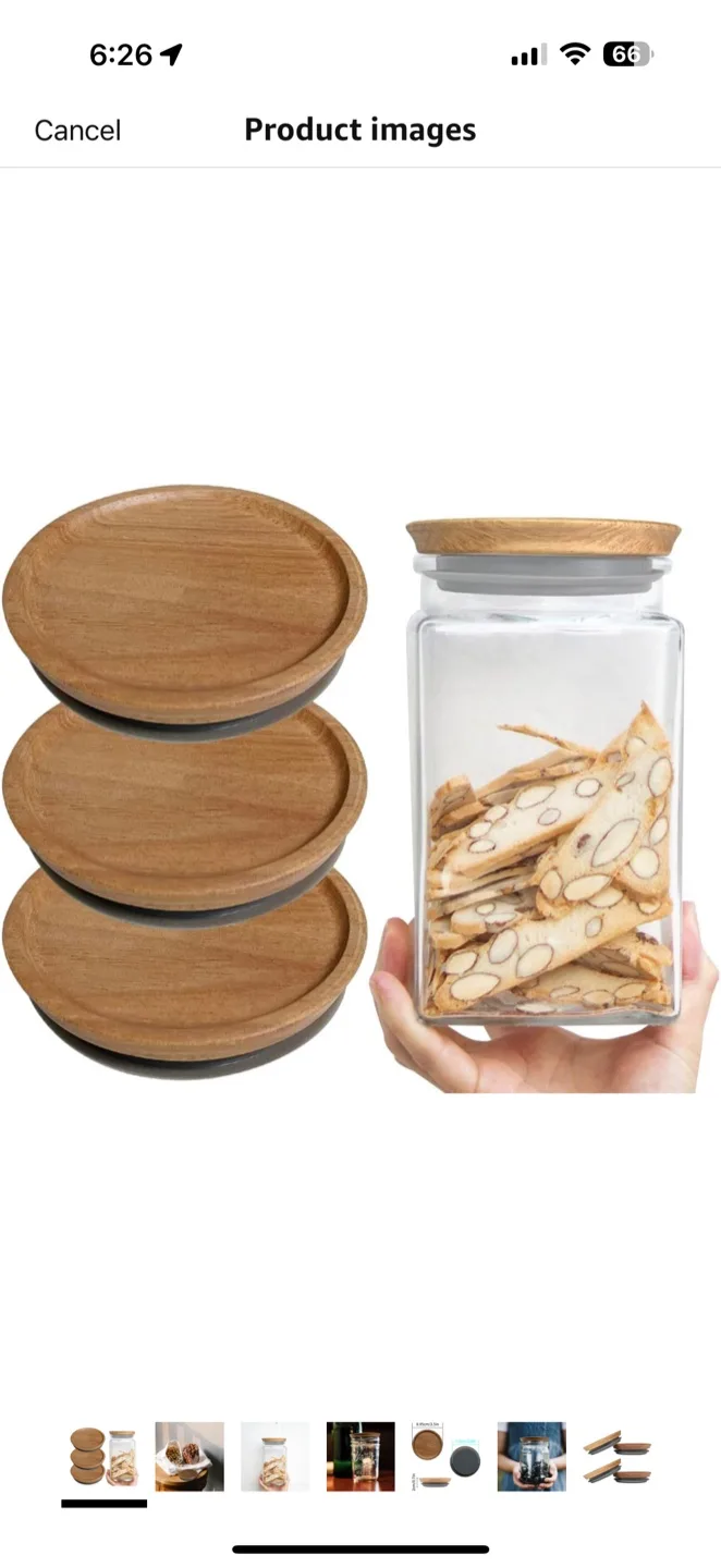 Homin Self Sealing Mason Jar, brand new thumbnail