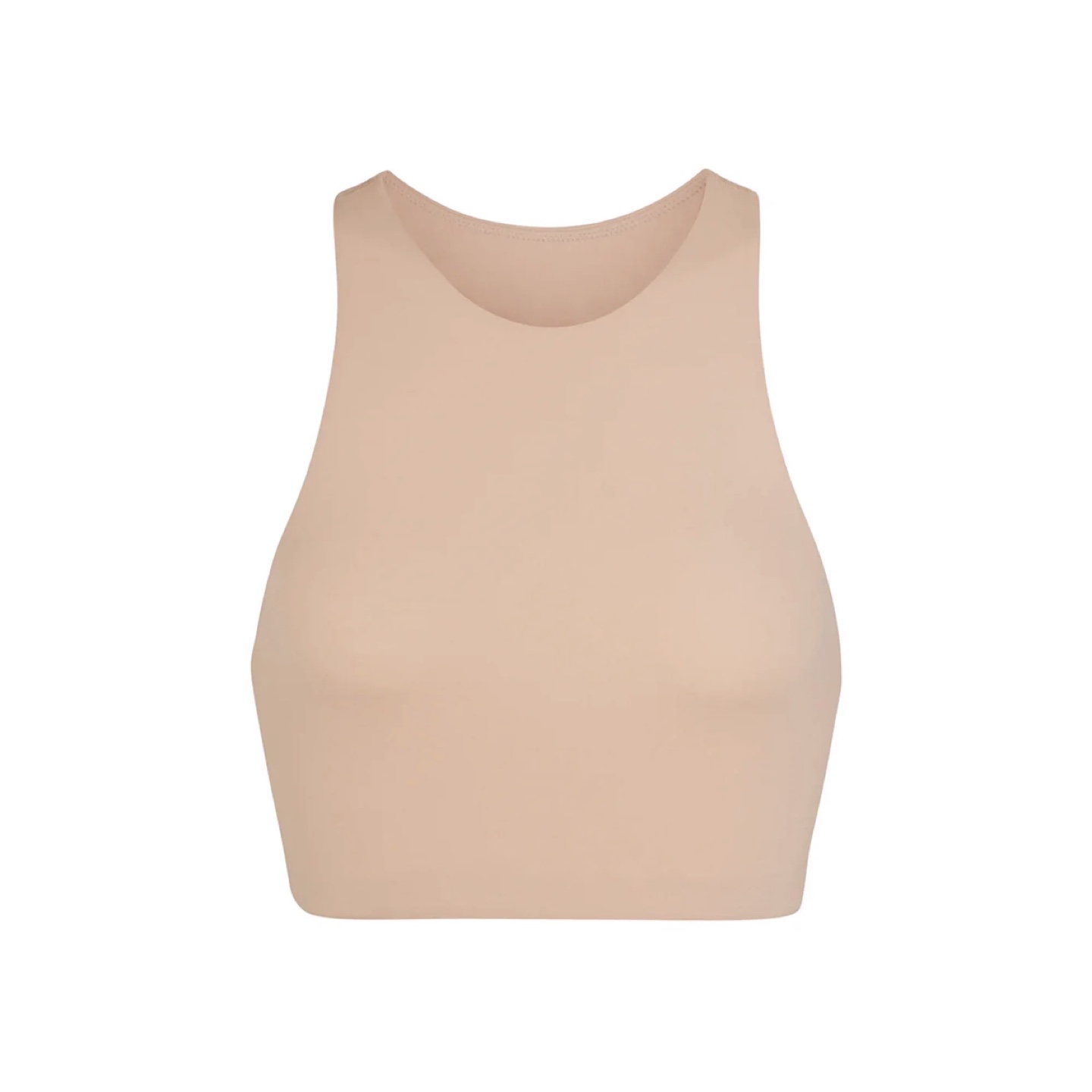 SKIMS Fits Everybody High Neck Bralette – Clay – XS