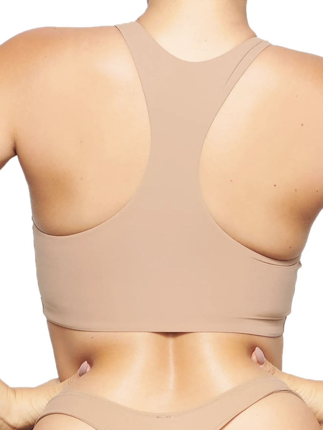 SKIMS Fits Everybody High Neck Bralette – Clay – XS - photo 5