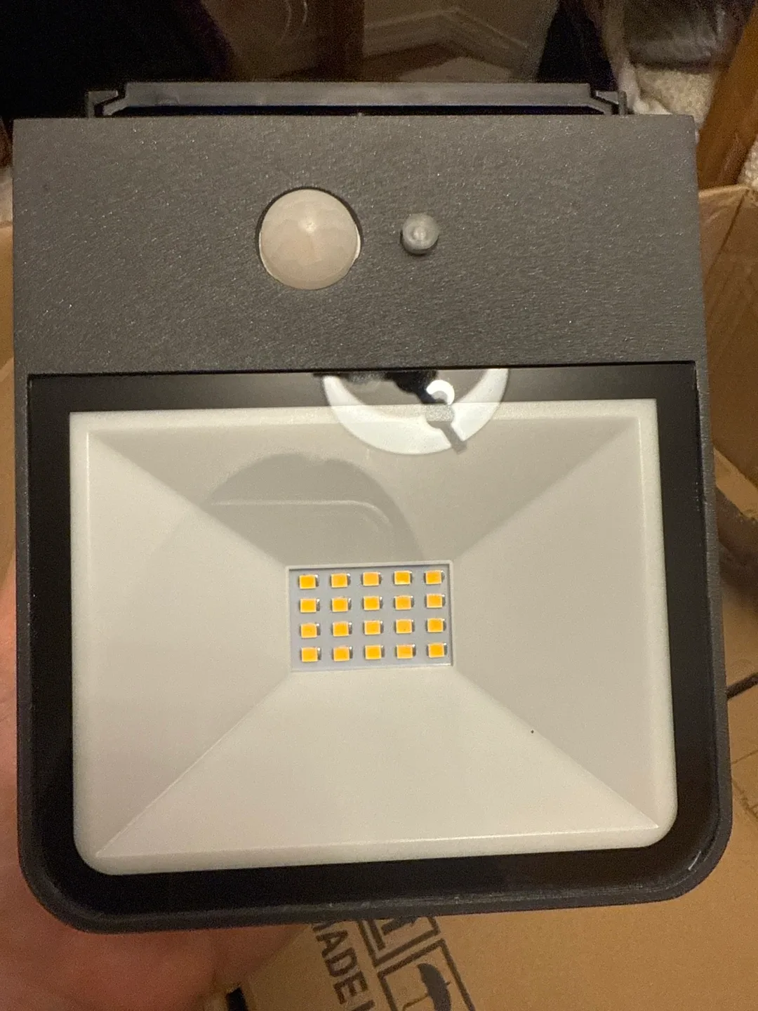 Solar Light with Sensor - New in Box image indicator(2)