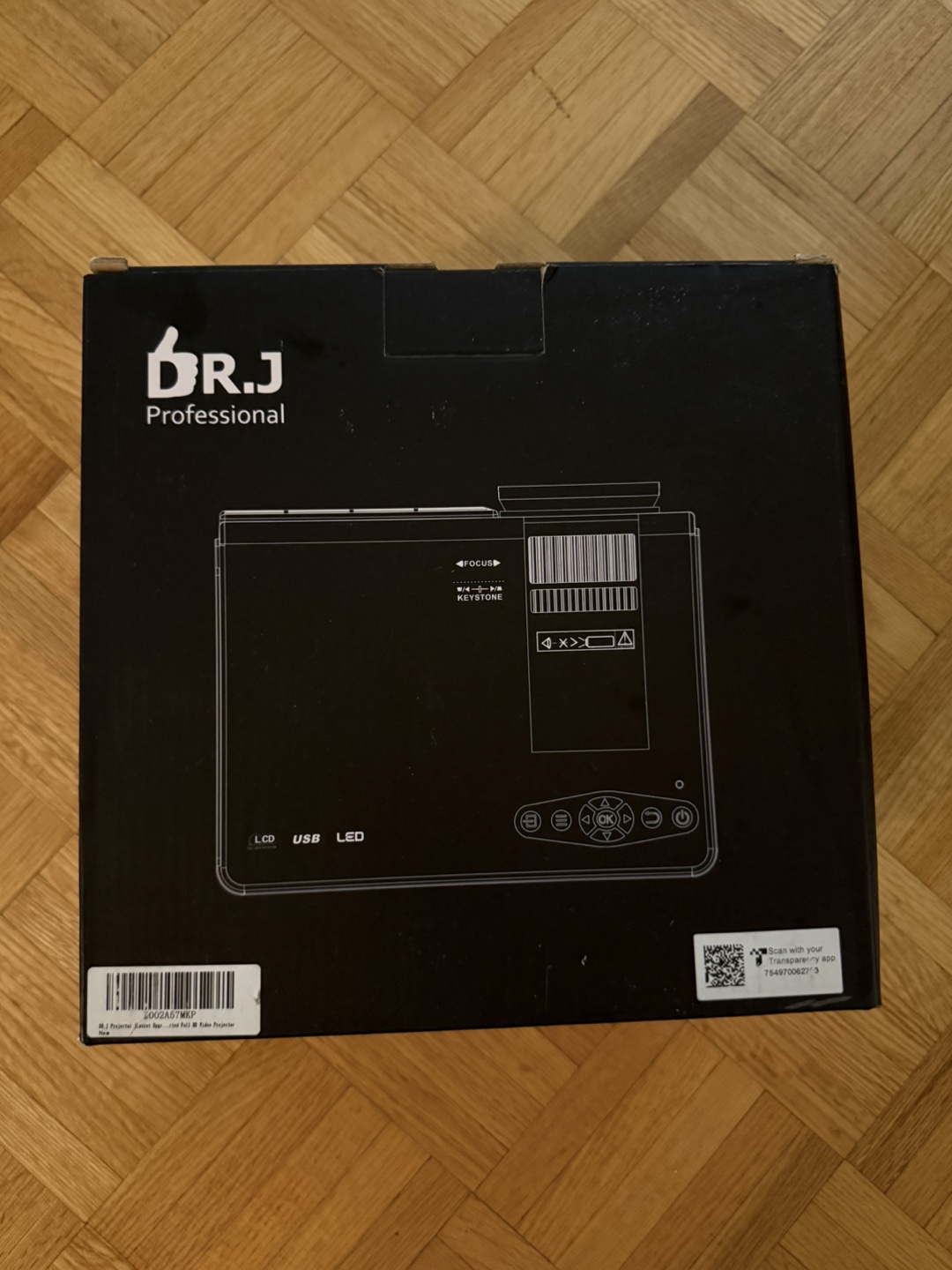 DR.J Professional LCD USB LED Projector