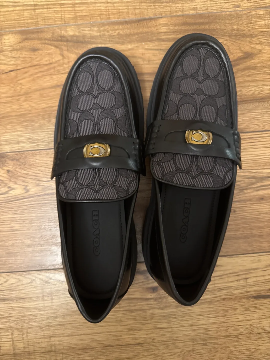 Brand new men’s Coach Loafers, US 11D thumbnail