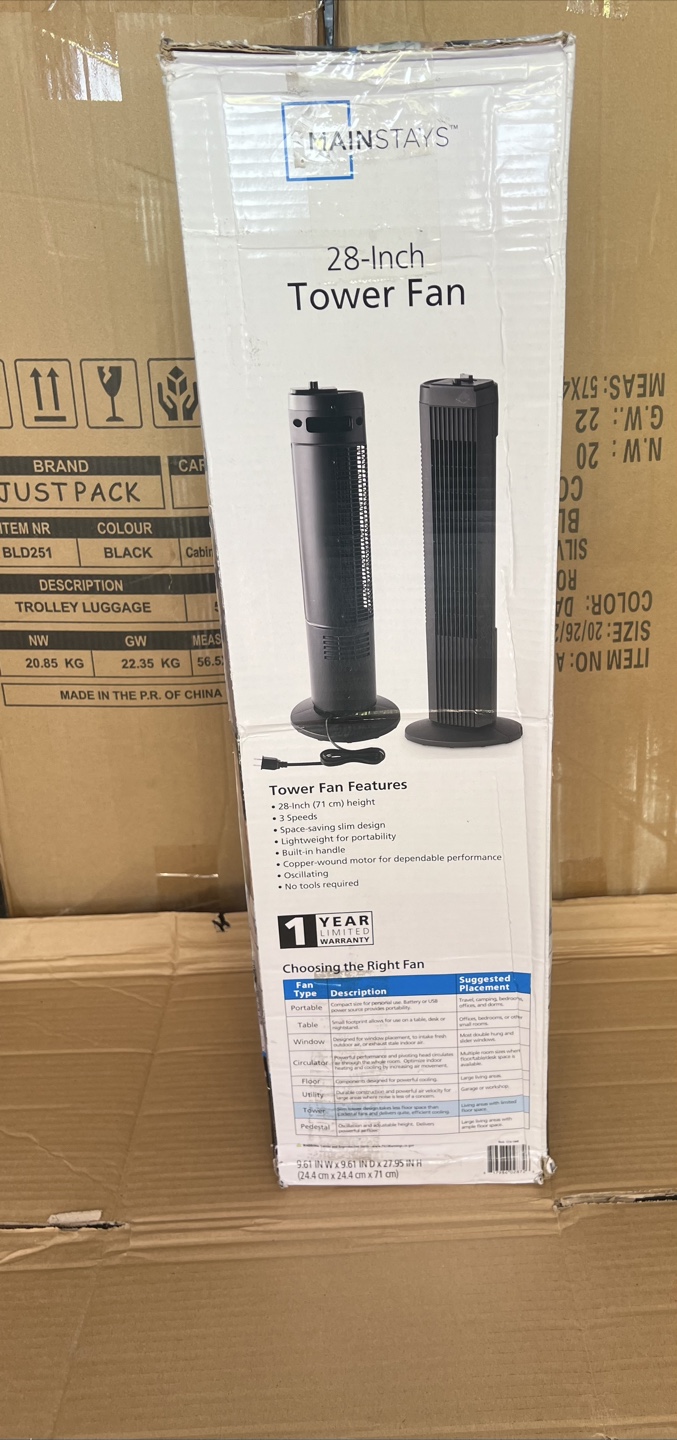 Inch Tower Fan