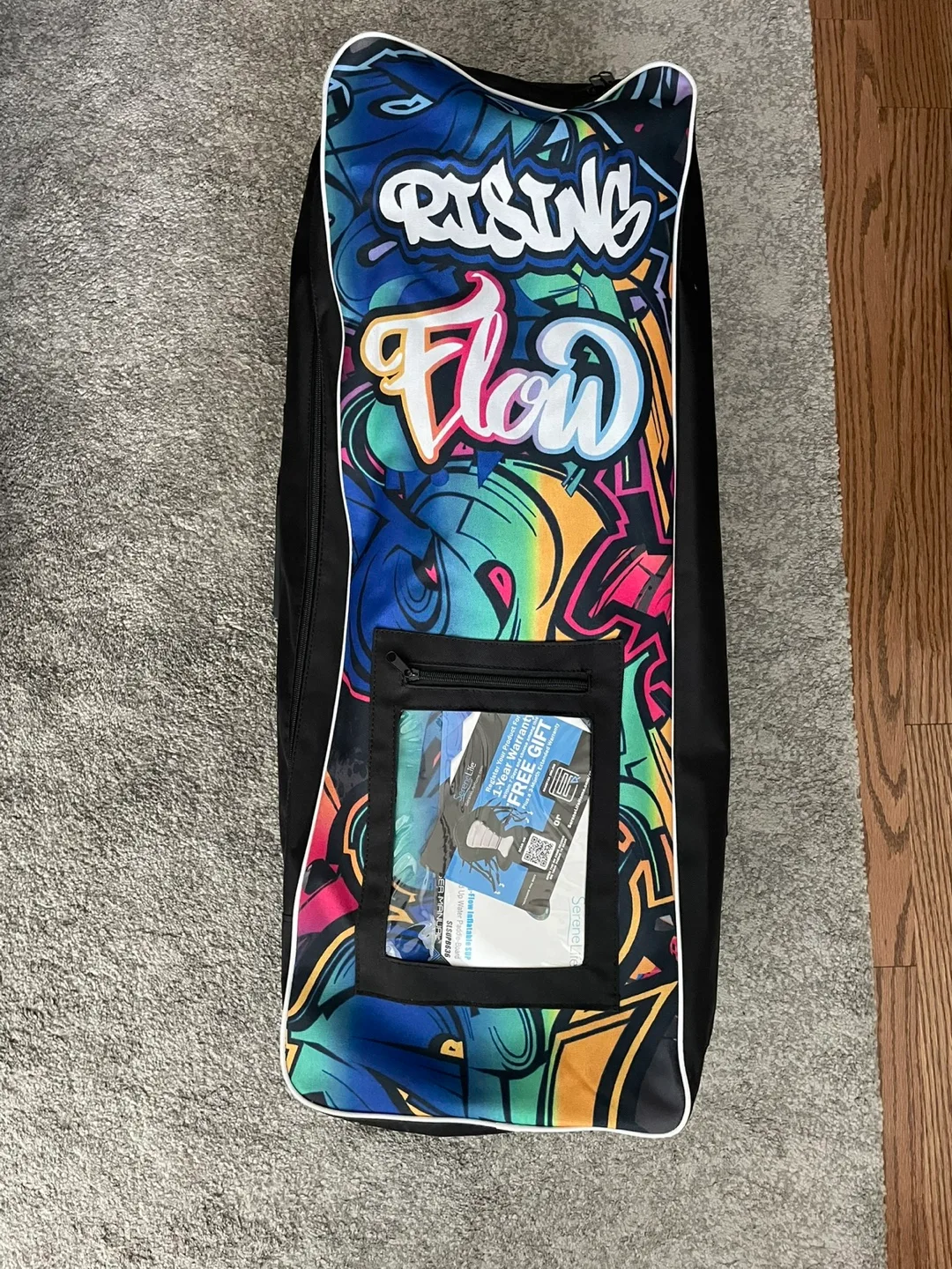 SereneLife Rising Flow Inflatable Stand Up Paddle Board - NEW thumbnail