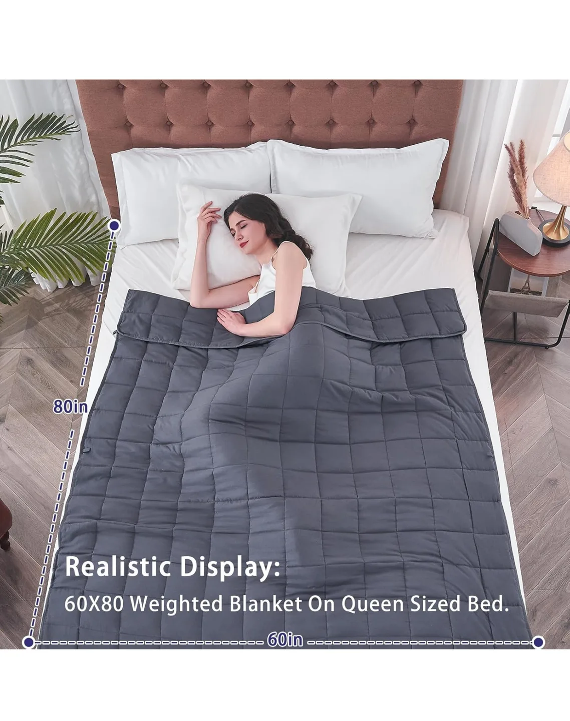 Pink Weighted Blanket 60x80 thumbnail
