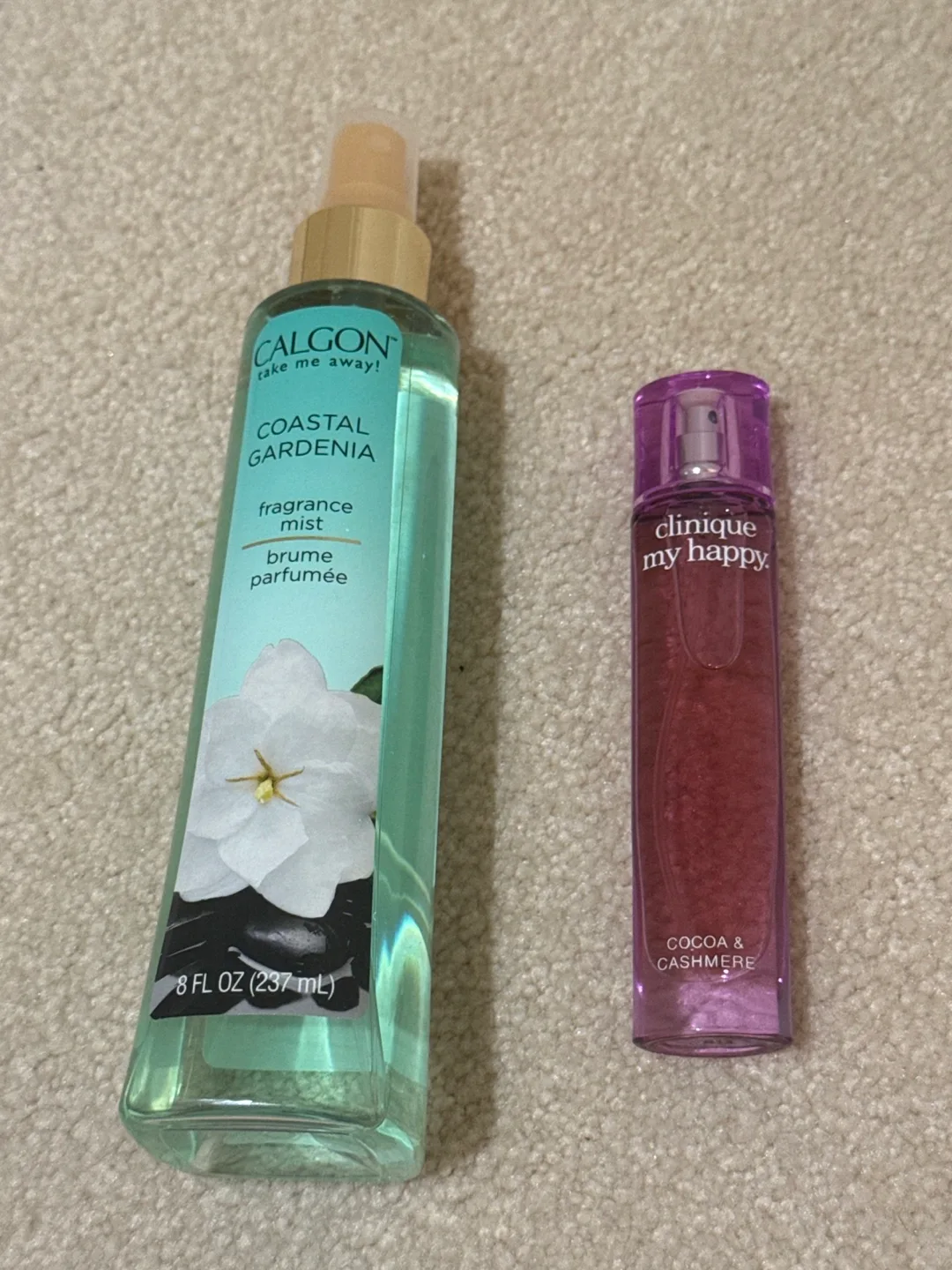 Calgon Coastal Gardenia & Clinique Cocoa Cashmere thumbnail