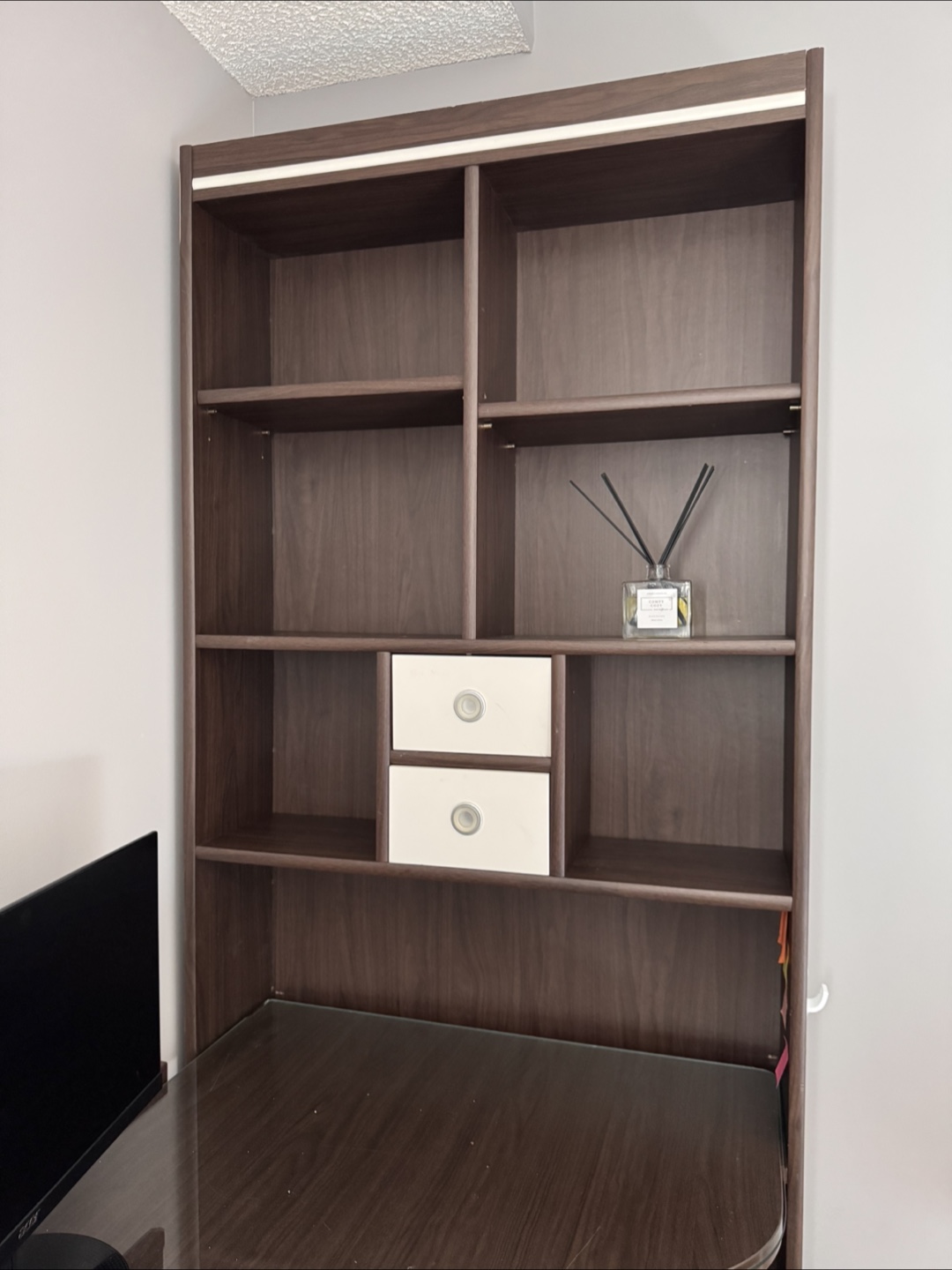 Desk with Storage Cabinet - photo 2