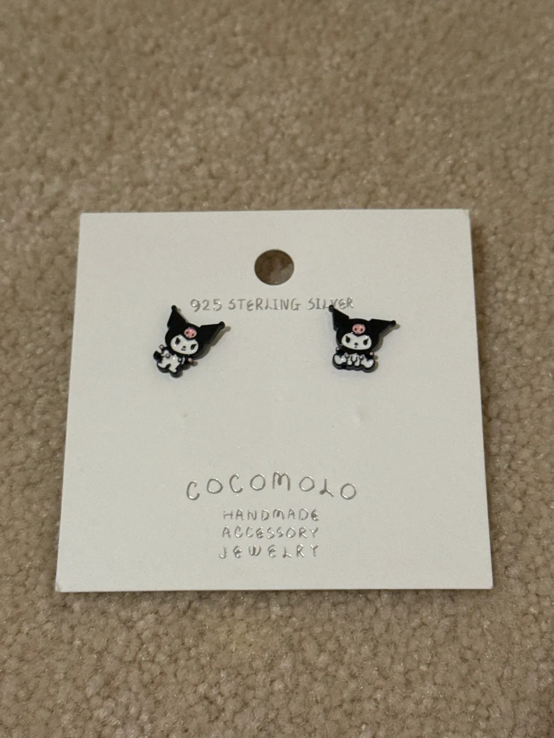 COCOMOLO Kuromi Earrings thumbnail