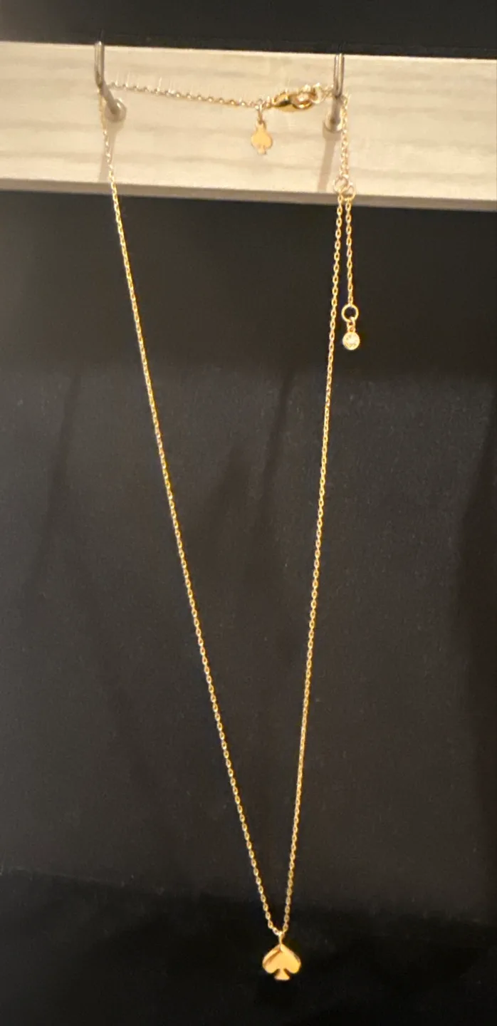 Kate Spade Gold-Tone Pendant Necklace thumbnail