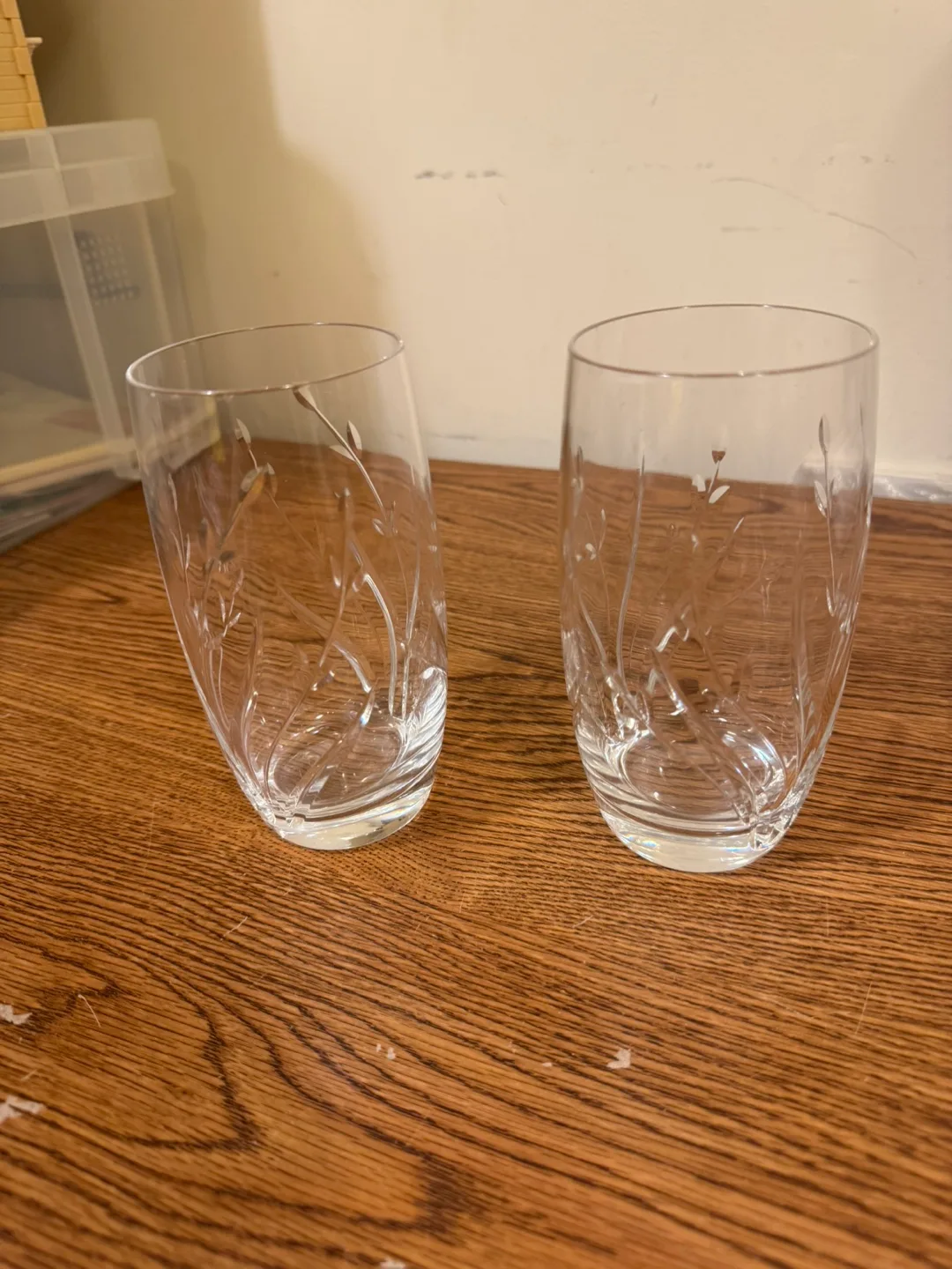 Set of 2 Etched Glasses thumbnail