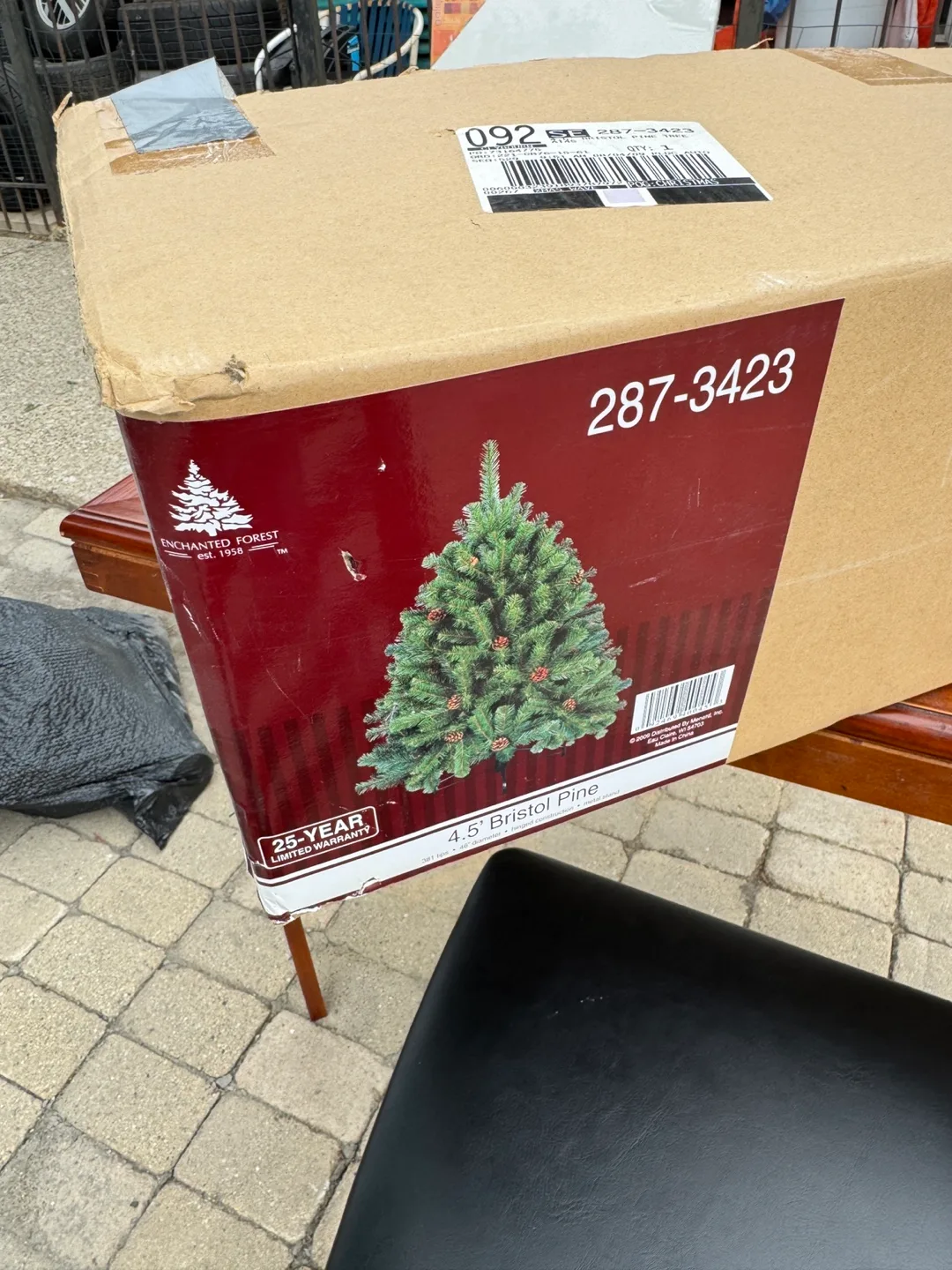 Enchanted Forest 4.5' Bristol Pine Christmas Tree thumbnail