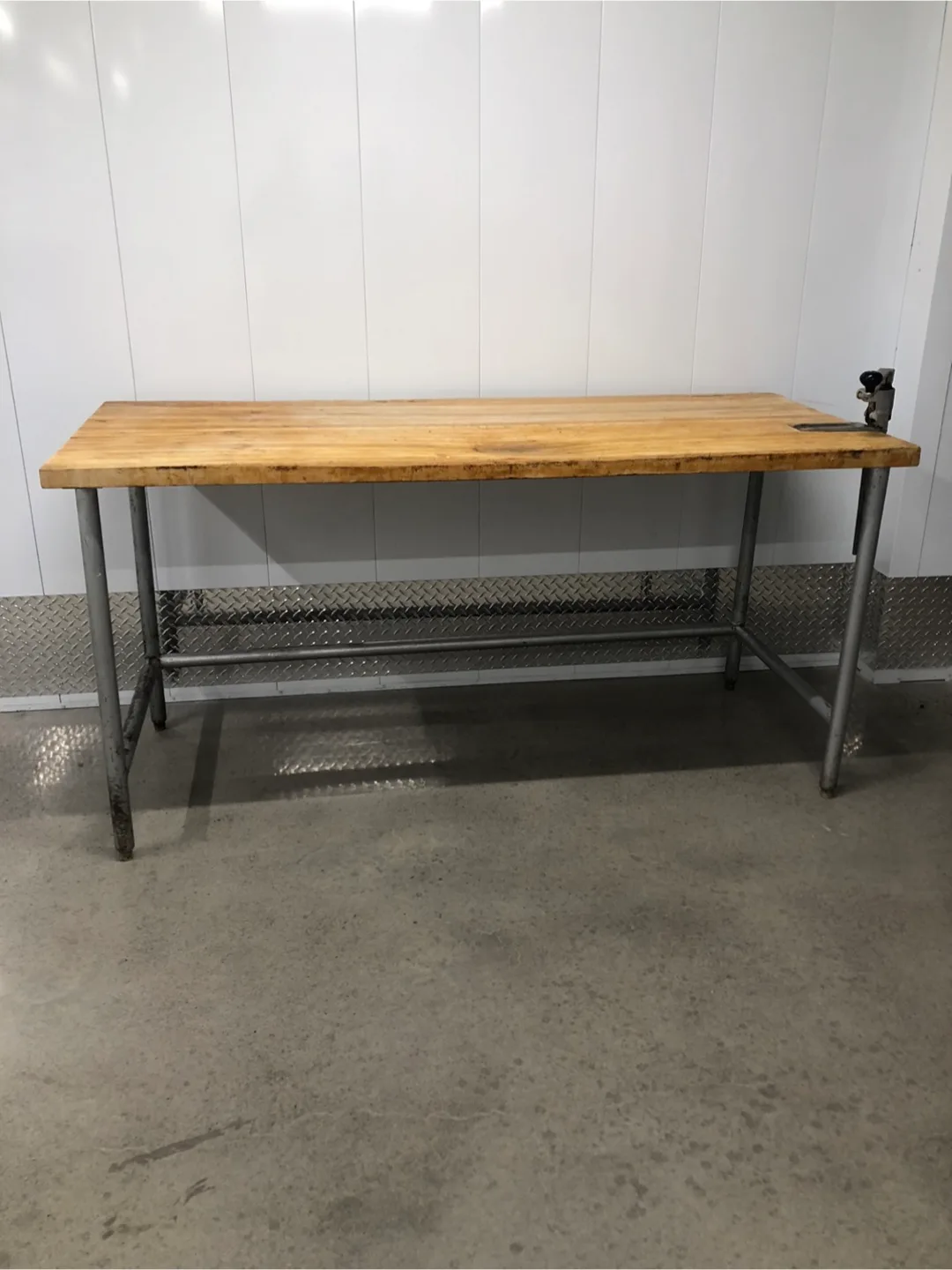 Commercial Butcher Block Table thumbnail
