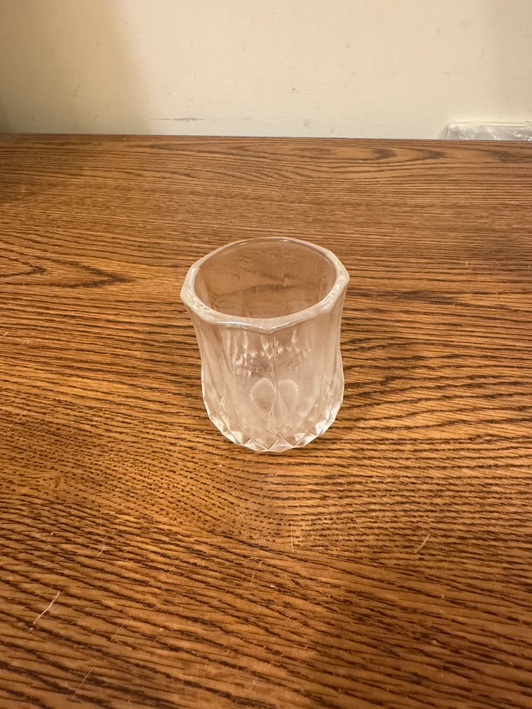 Crystal glass shot glass thumbnail
