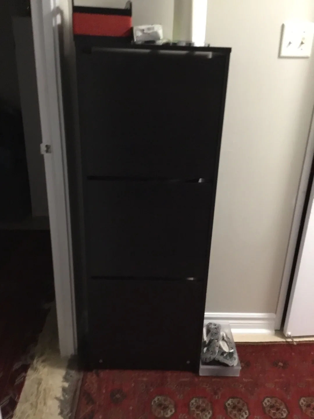 Black Shoe Cabinet image indicator(2)