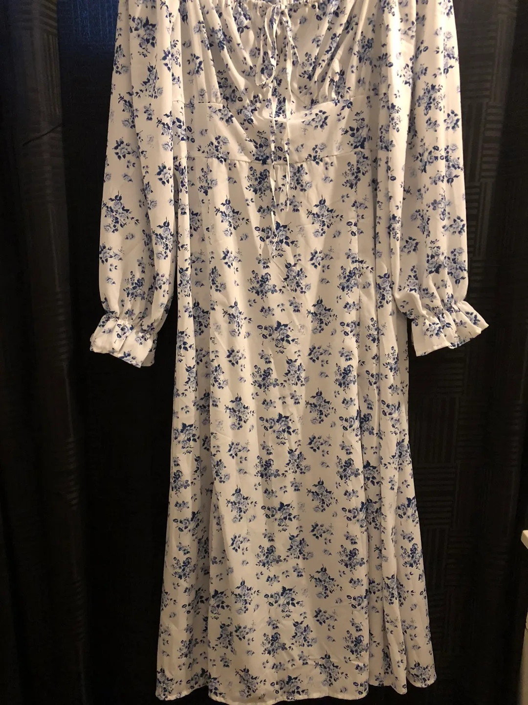 🍁Floral Print Maxi Dress 🇨🇦 thumbnail
