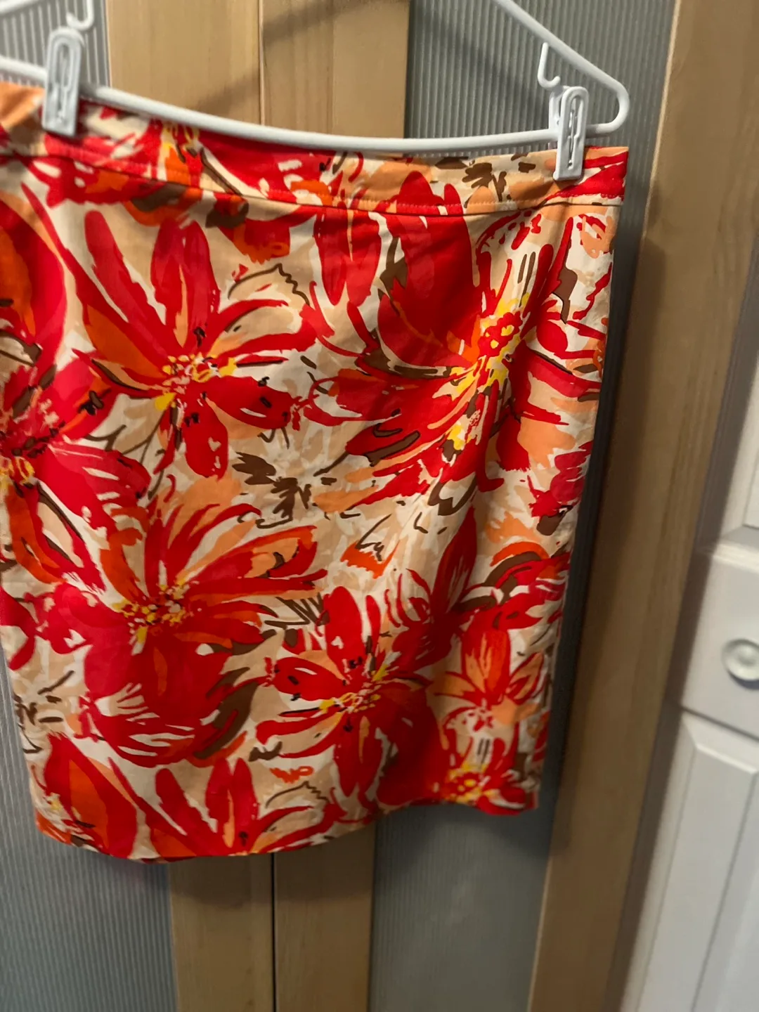 Laura Floral Skirt, lined - Size 10 thumbnail
