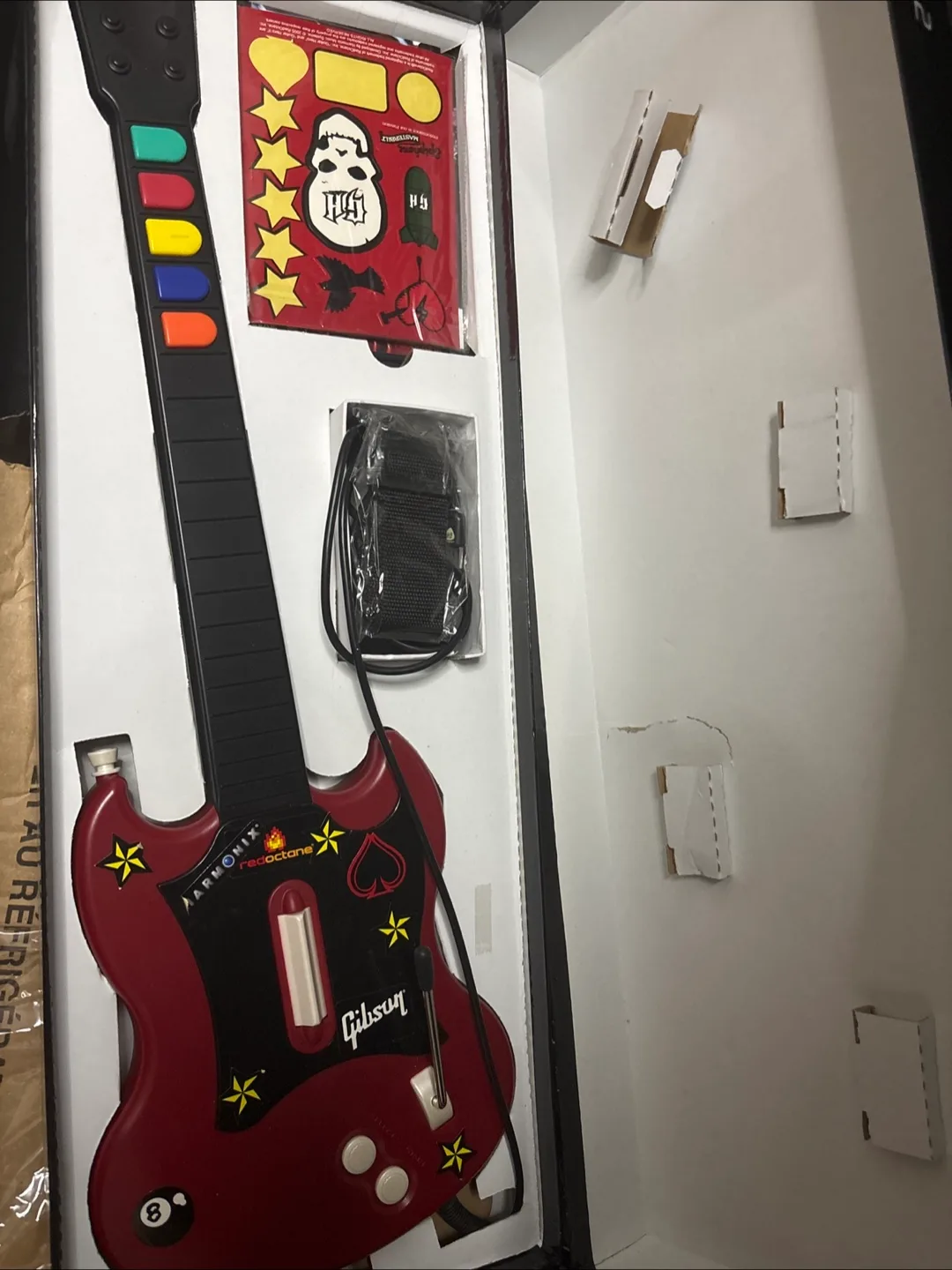 LIke  NEW Guitar Hero II with Guitar Controller PlayStation 2 image indicator(3)