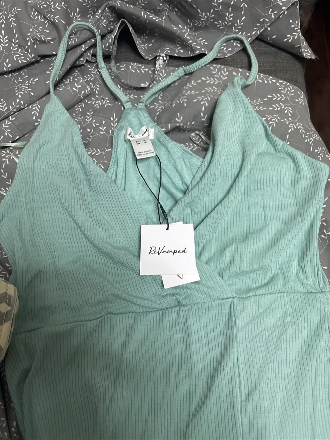 NEW tags on Beautiful  light teal blue Maxi Dress  M image indicator(2)