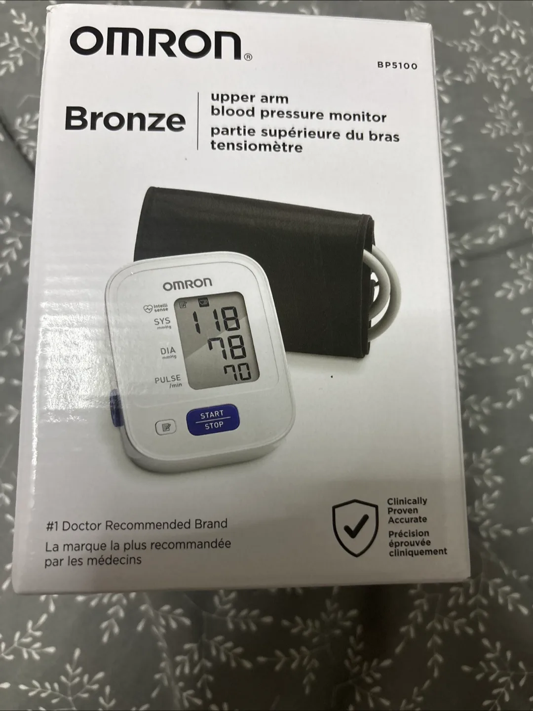Omron Bronze BP5100 Blood Pressure Monitor - New image indicator(2)