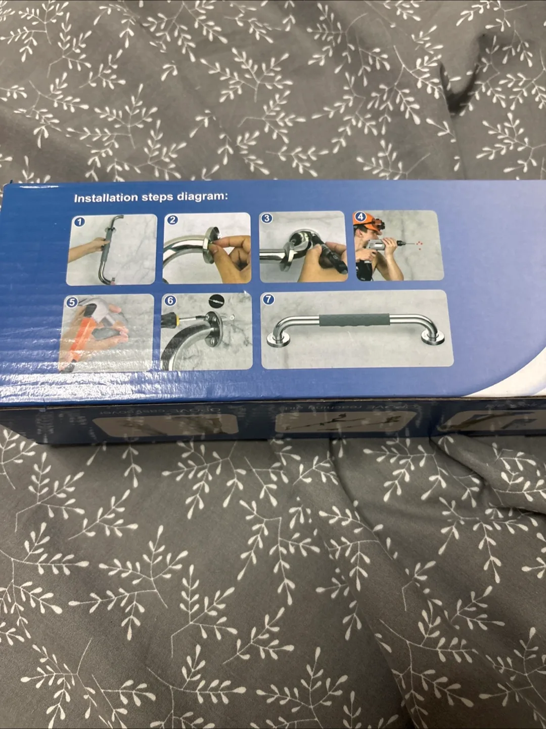 New OPOVE 16-inch Anti-slip Grab Bar image indicator(3)