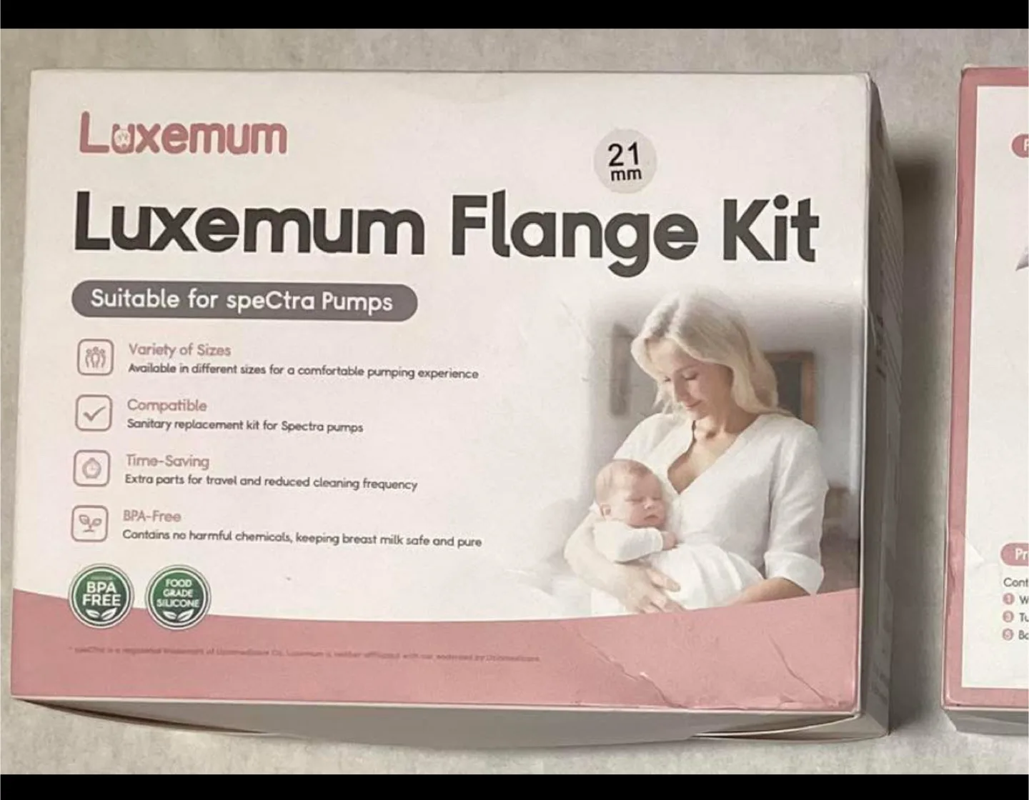 Luxemum Flange Kit 21mm for Spectra Pumps - New image indicator(2)