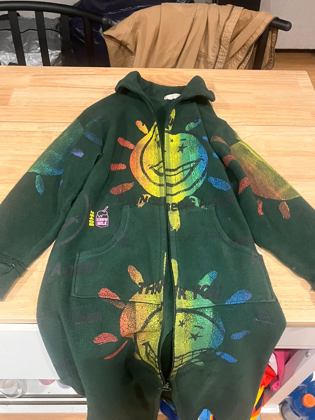 Snow Milk petite one of a kind robe/jacket thumbnail