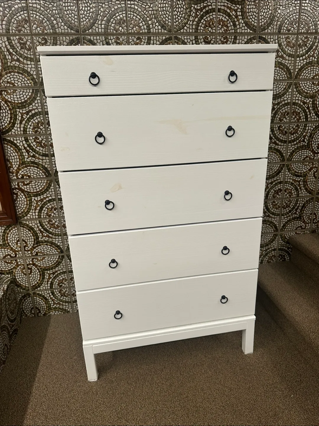 Ikea 5 Drawers Dresser *Enjoy Free Delivery thumbnail