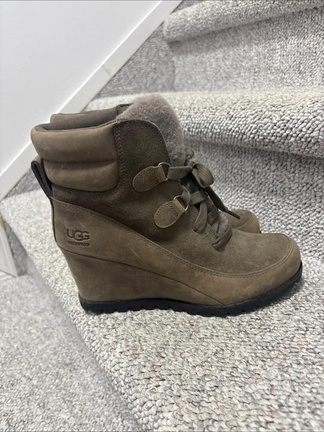 UGG Waterproof Wedge Boots thumbnail
