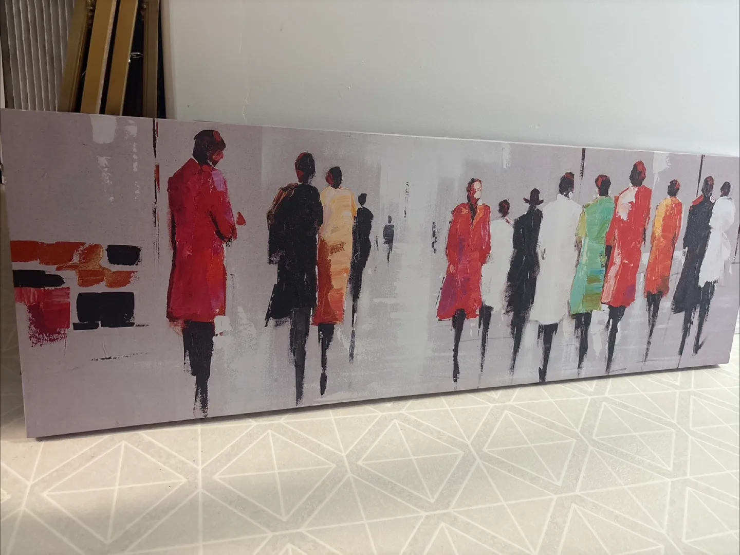 Abstract People Painting Wall Art thumbnail