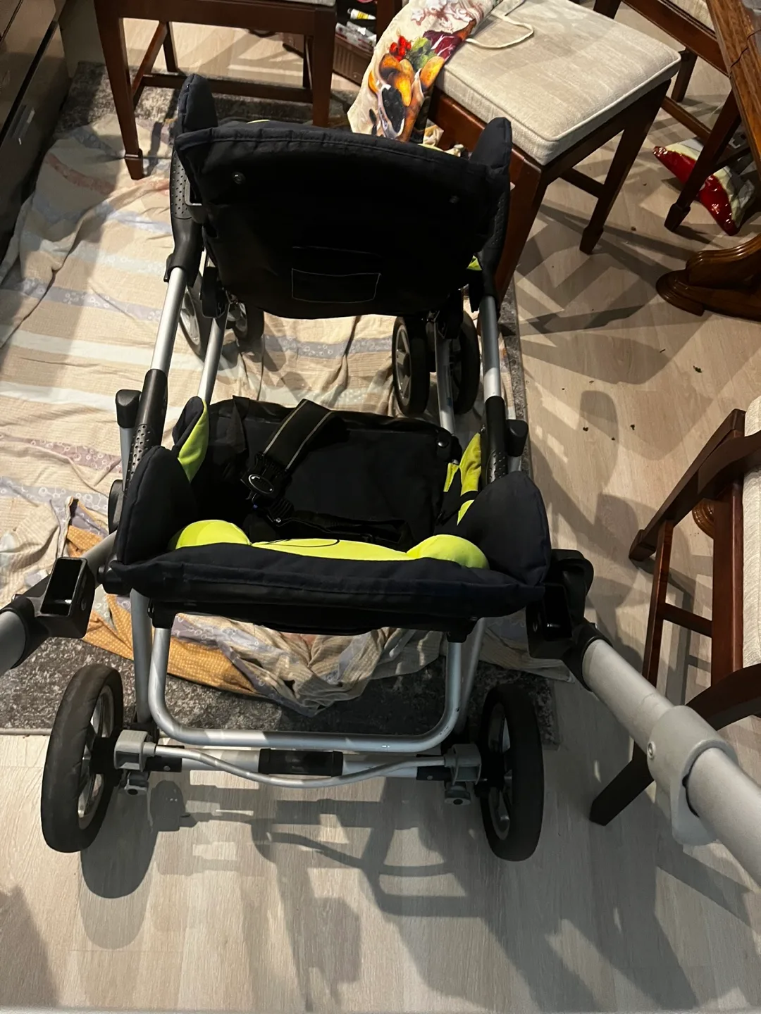 Jané Twin Two Double Stroller. Without a canopy image indicator(8)