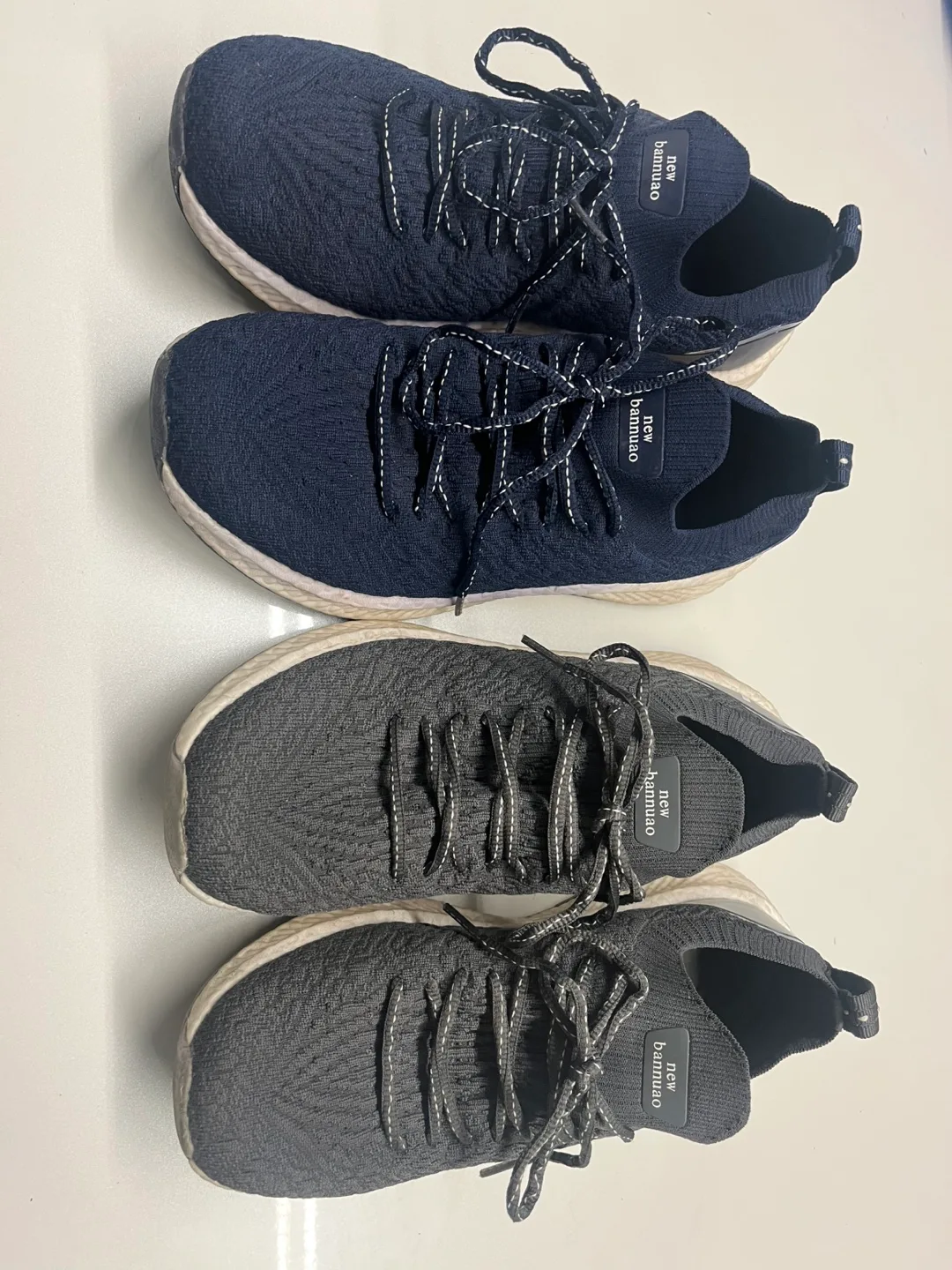 Sneakers (2 pairs) navy and grey image indicator(3)