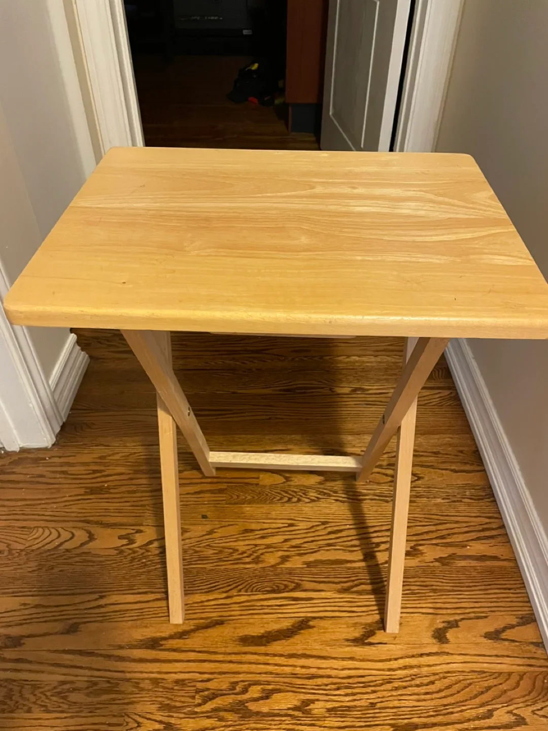 Wooden Folding Tray Table image indicator(2)