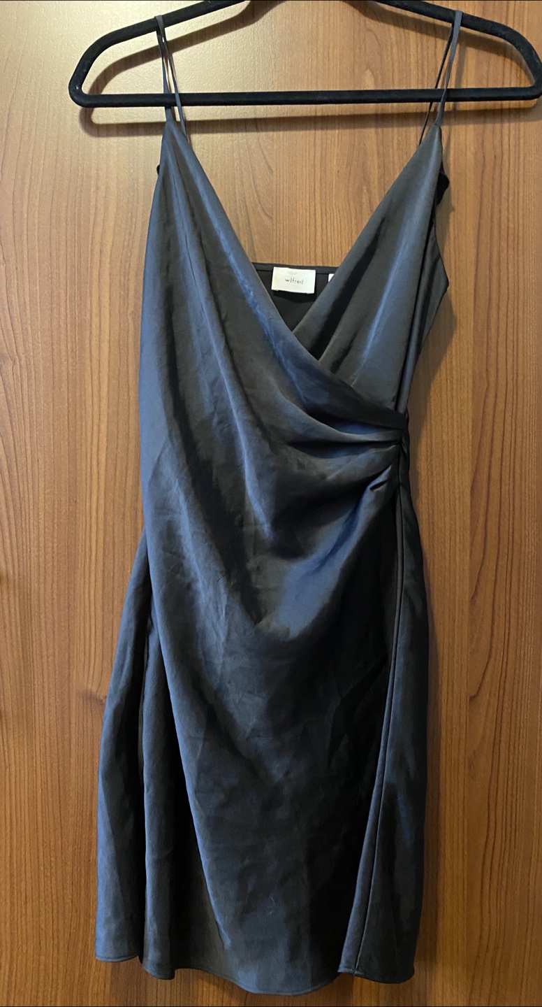 Wilfred Black Mini Dress