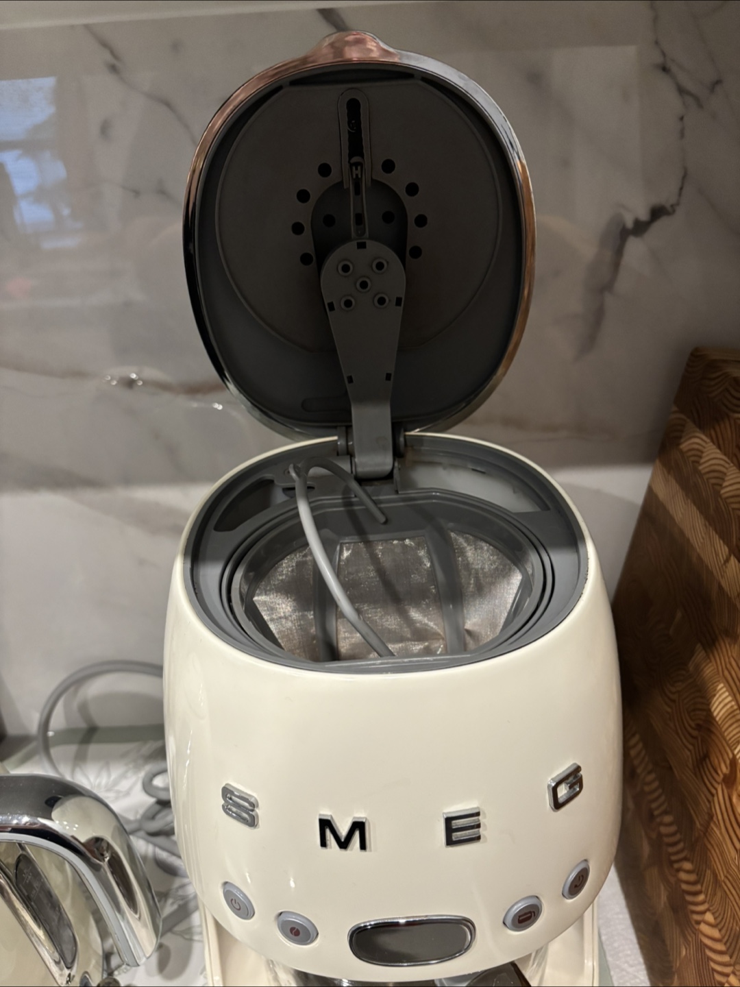 Smeg Drip Filter Coffee Maker - Cream - photo 3