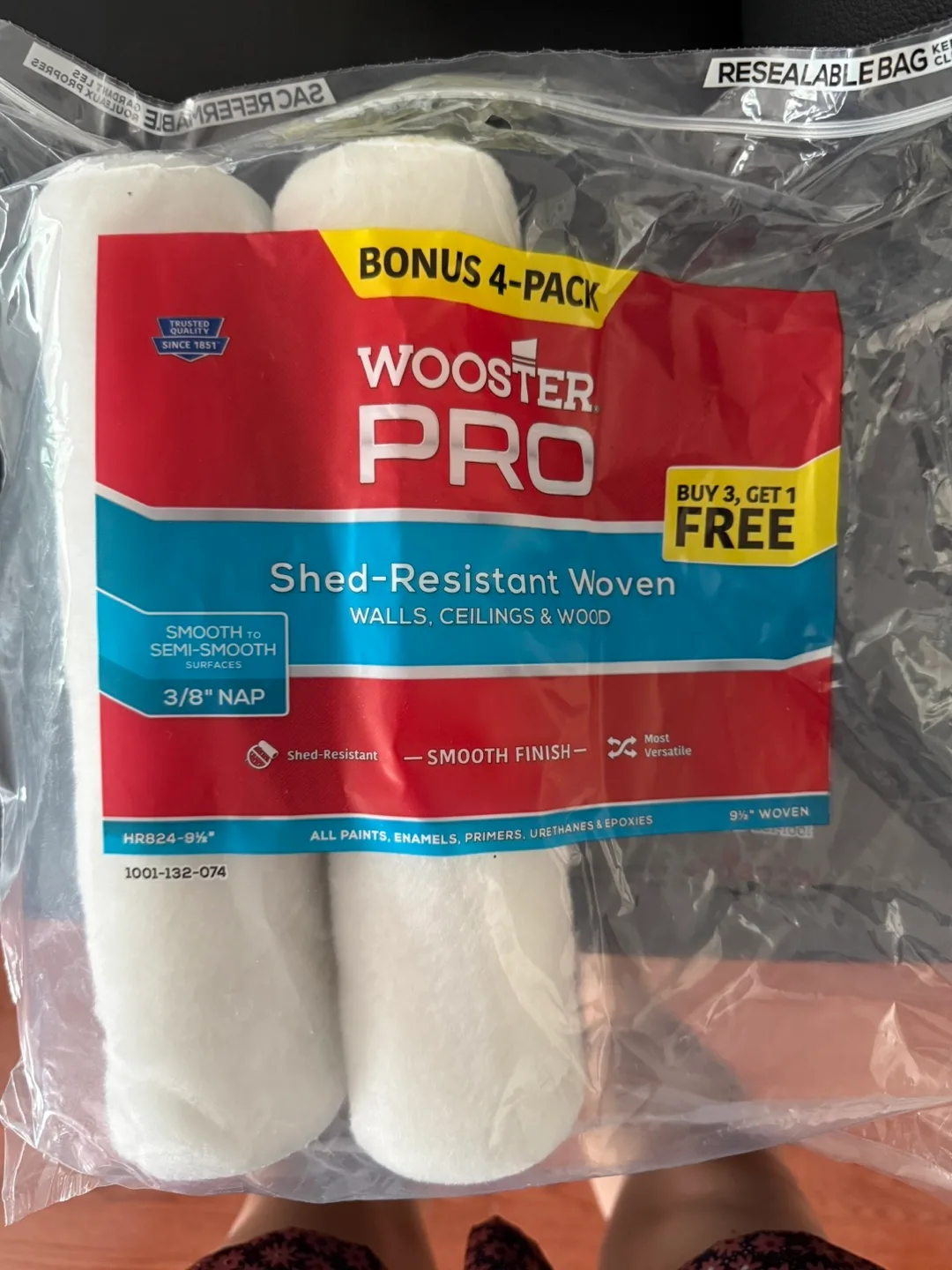 Wooster Pro Woven Roller Bonus 2-Pack thumbnail