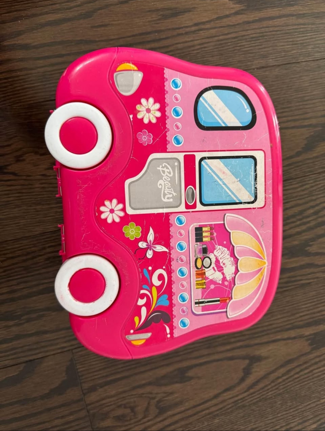 Kids Pink Dollhouse & kitchen set with food and utensils - photo 5