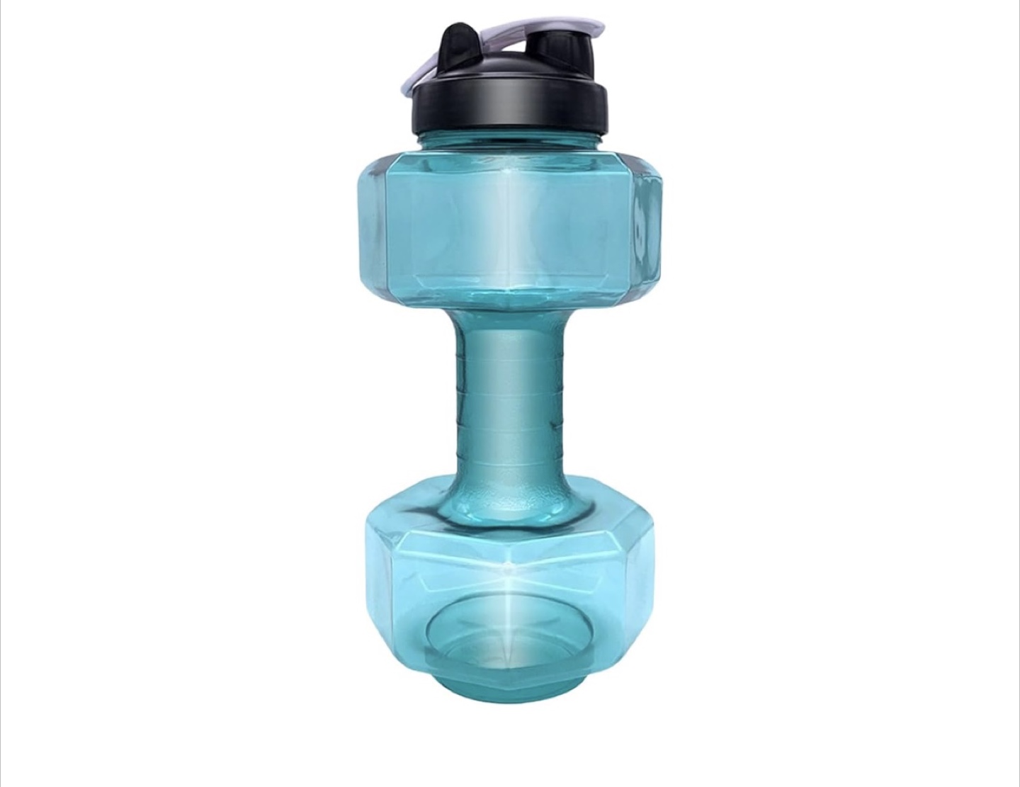 Dumbbell Water Bottle - Blue
