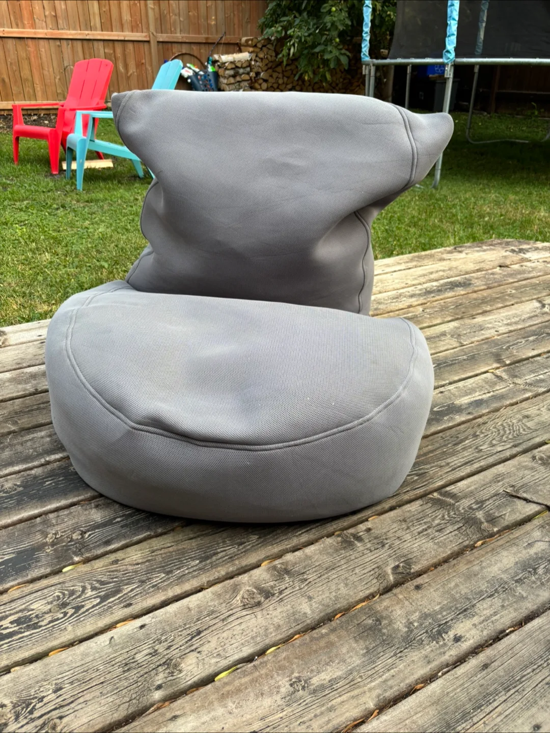Ikea Bussan Beanbag - Grey thumbnail