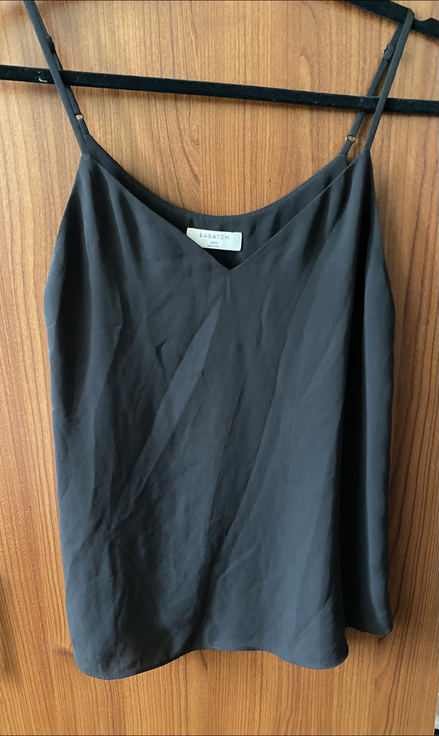 Aritzia Babaton Black Camisole Top - photo 2