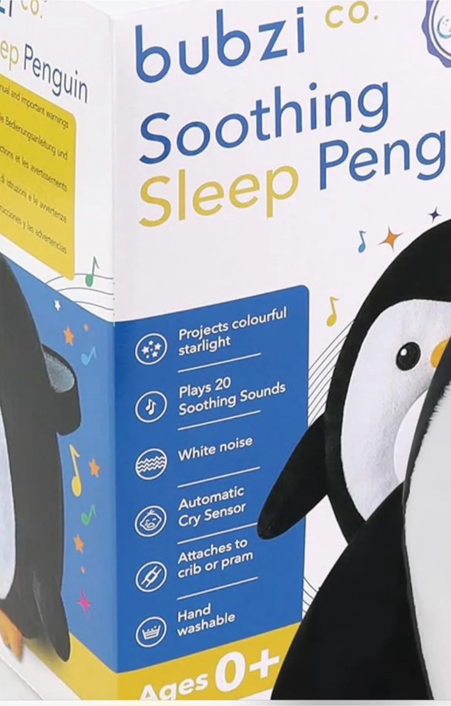 bubzi co. Soothing Sleep Penguin image indicator(3)