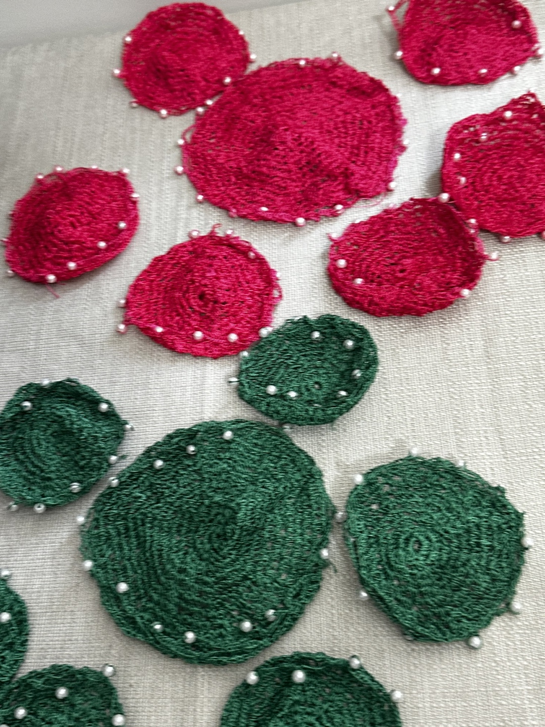 Handmade Crochet Coasters