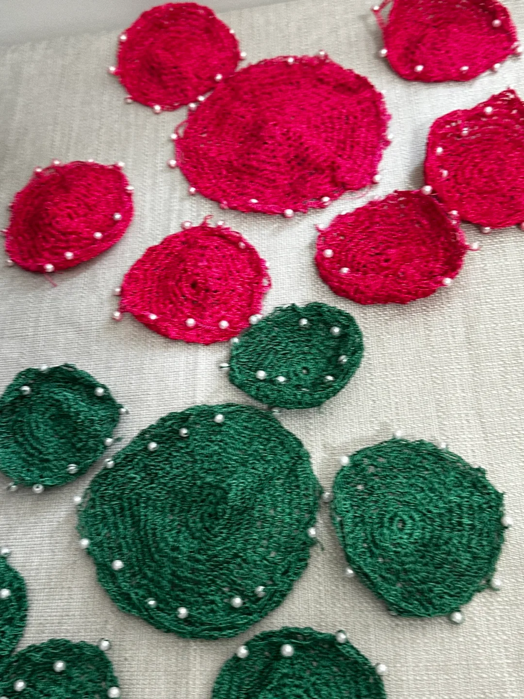 Handmade Crochet Coasters thumbnail