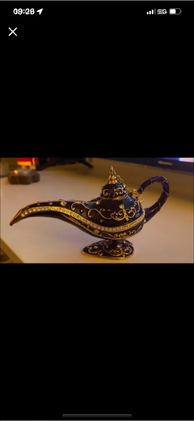 Decorative genie lamp thumbnail