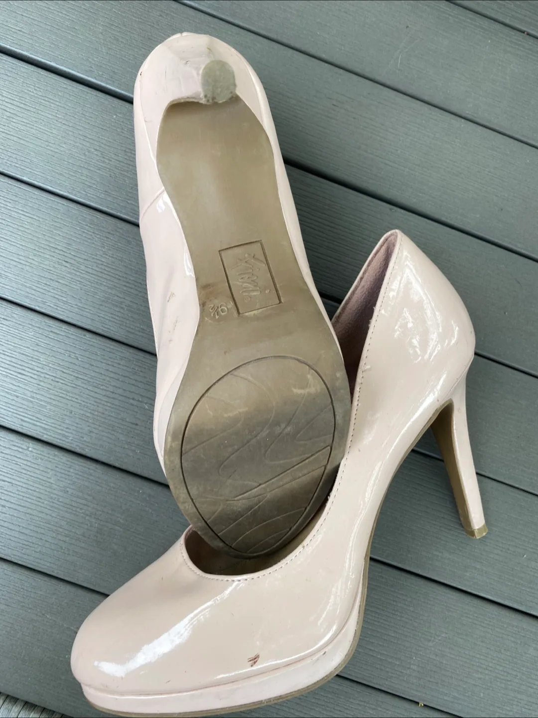 Fioni Beige Heels, Size 9.5 image indicator(6)