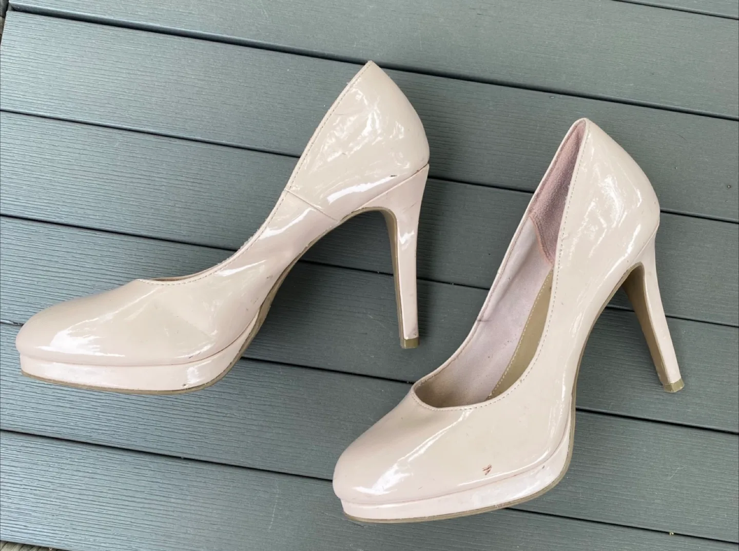 Fioni Beige Heels, Size 9.5 image indicator(2)