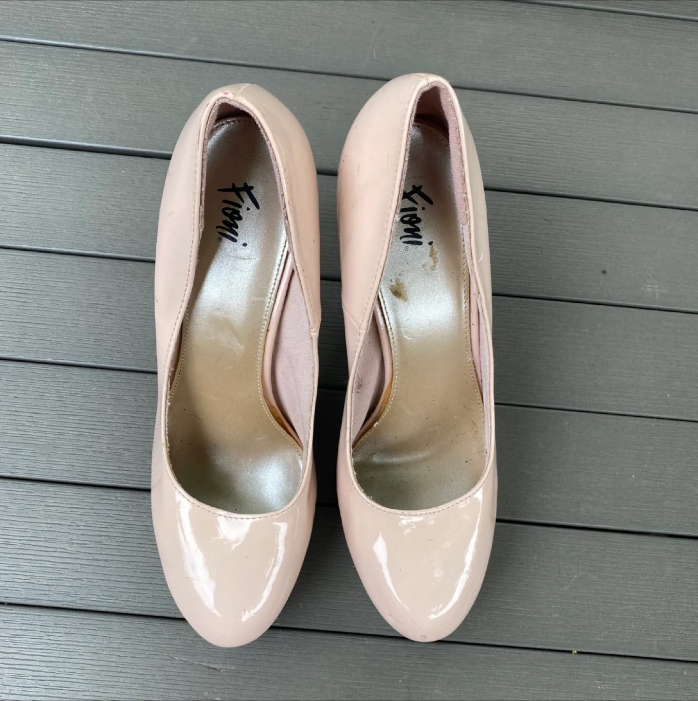 Fioni Beige Heels, Size 9.5 image indicator(4)