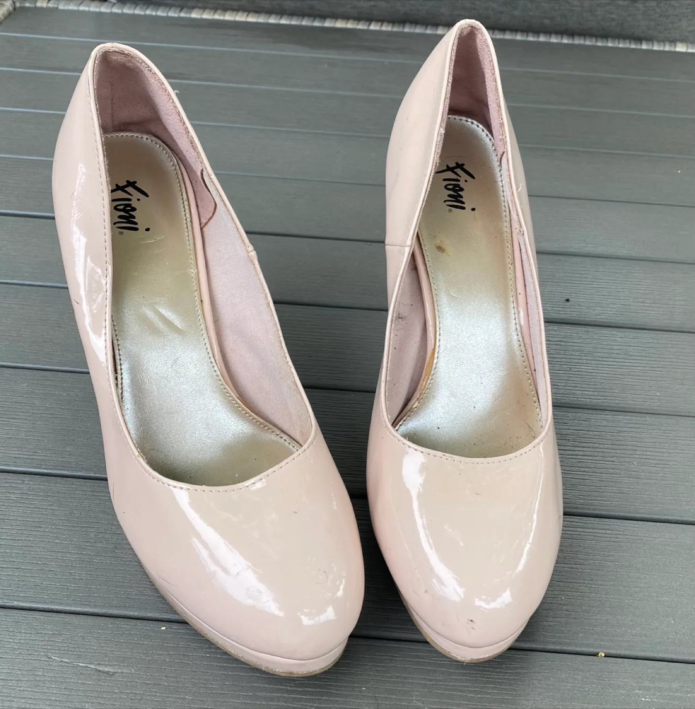 Fioni Beige Heels, Size 9.5 image indicator(3)