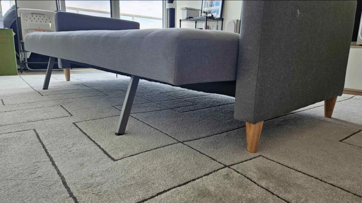 Wayfair Grey Futon Sofa Bed (delivery available) image indicator(8)