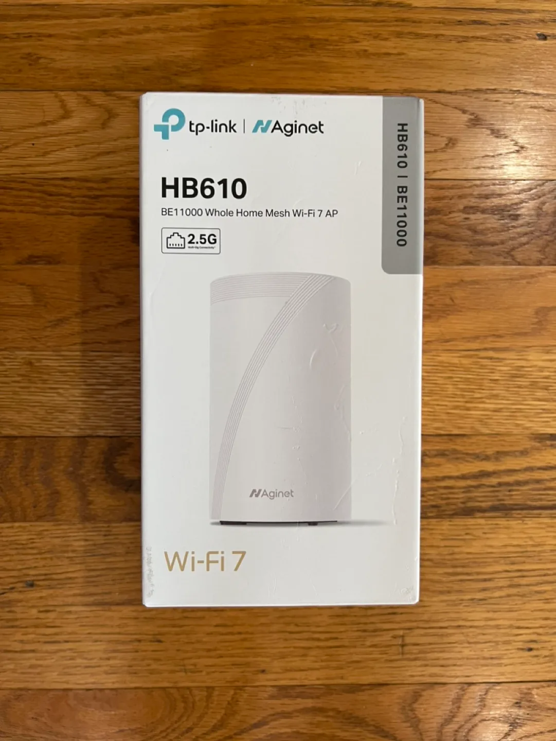 TP-Link Aginet HB610 BE11000 Whole Home Mesh Wi-Fi 7 AP thumbnail